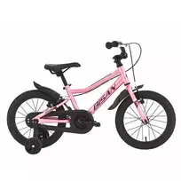 Vaikiškas dviratis Bisan Lily V Pink (Rato dydis: 16 Rėmo dydis: 10)