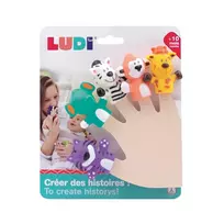 LUDI pirščiukų žaidimas, Safari gyvūnai
