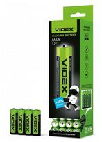 Baterijos Videx AA Alkaline, 1,5V, 2600mAh, 60 vnt.