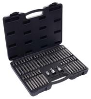 TORX, RIBE, SPLINE ir HEX antgalių rinkinys, 75 vnt. KD10954