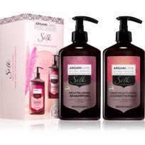 Arganicare Silk Protein Set dovanų rinkinys su šilko baltymais 1 vnt.