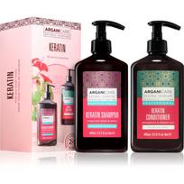 Arganicare Keratin Set rinkinys plaukams su keratinu 1 vnt.