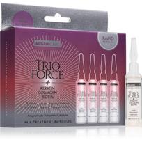 Arganicare Trio Force Hair Treatment ampulė plaukų šaknims stiprinti ir plaukų augimui skatinti 4x10 ml