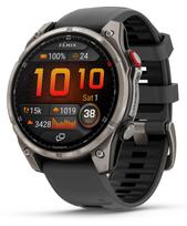 Garmin Fenix 8 Pro 010-03198-11, 47 mm, titanas, pilkas/juodas sportinis laikrodis