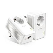 TP-Link TL-PA7017P KIT AV1000 Gigabit Passthrough Powerline Starter Kit Ethernet Adapterių rinkinys