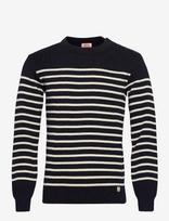 Armor Lux - Mariner Sweater "Molène" - Apvalios apykaklės megztinis - Tamsiai mėlyna