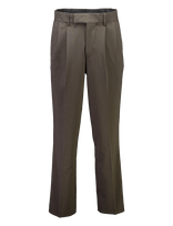 Lindbergh - Relaxed Pleated Formal Pants - Klasikinės kelnės - Chaki spalva