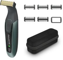 Rowenta Beard Trimmer | TN6044E0 | Cordless | Number of length steps 6 | Wet & Dry | Black/Green