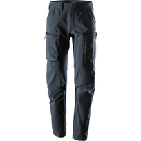 SNICKERS WORKWEAR ServiceLine Stretch 6410 darbo kelnės su šlaunų kišenėmis, tamsiai mėlynos