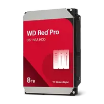 WD Red Pro NAS HDD Kietasis Diskas | 8TB, 3.5", SATA
