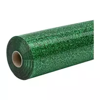 HTVRONT Blizgi šiluminio perkėlimo plėvelė, 30.5 cm x 90 cm (žalia)