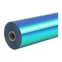 HTVRONT holografinė lipni plėvelė, 30,5 cm x 90 cm (turkio spalvos)