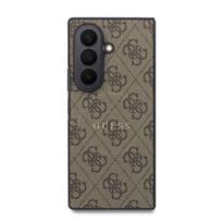 Guess PU Leather 4G Magnetic dėklas Samsung Galaxy Z Fold 8 Ultra rudos spalvos