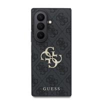 Guess PU 4G Metal Logo dėklas Samsung Galaxy Z Fold 8 Ultra pilkos spalvos