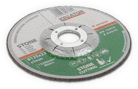 Pjovimo diskas Kreator KRT070220, 125 mm x 3.2 mm x 22.2 mm, 6 vnt.