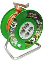 Ilgintuvas su rite AWTools Garden Line, AW70210, 3 x 1 mm², 10 m, IP44, 4 lizdų