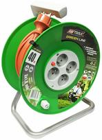 Buitinis ilgintuvas AWTools Garden Line, AW70213, 3 x 1 mm², 25 m, IP44, 4 lizdų