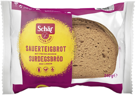 SCHAR be glitimo, saldžiarūgštė duona, 240 g