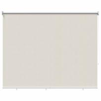 vidaXL Lauko roletas, 185 (plotis) x 140 (aukštis) cm, kreminės spalvos