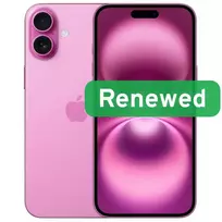 Atnaujintas Apple iPhone 16 Plus 128GB Rožinis (A++ kokybė)