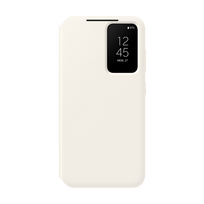 Samsung Galaxy S23 atverčiamas dėklas Cream