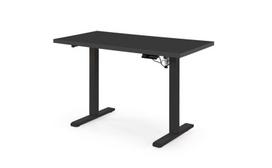 Reguliuojamo aukščio rašomasis stalas Halmar B54, 120x60x75-120 cm, juodas