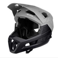 Downhill šalmas FORCE VENOM // dydis: S/M (55-58 cm) (pilka/juoda)