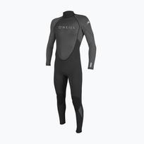 Vyriškas plaukimo kostiumas O'Neill Reactor-2 3/2 mm Back Zip Full black/graphite