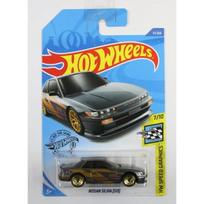Hot Wheels Basic Car Modeliukas Nissan Silvia S13 Dark Grey Long Card (yra Sandėlyje)