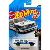 Hot Wheels Mainline Modeliukas Volvo 850 Estate White/Blue Long card Guaranteed For Life (yra Sandėlyje)
