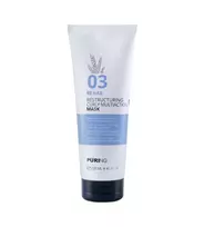 PÜRING intenzivní hydratační maska pro kudrnaté, vlnité a krepaté vlasy 250 ml PR 03 Rehab Restructuring Curly Multi Action Mask Plaukų kaukė
