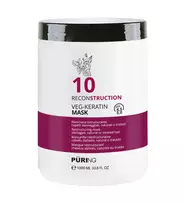 PÜRING regenerative mask 1000 ml PR 10 Reconstruction Veg-Keratin Mask Plaukų kaukė