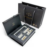 Parker IM Premium Pearl GT tušinukas ir tušinukų rinkinys su dėklu