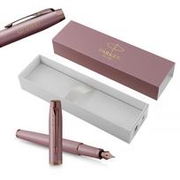 Parker IM „The Finishing Touch“ (M) violetinės ir rožinės spalvos tušinukas su dangteliu 2235413 su graviravimu