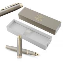 Parker IM „The Finishing Touch“ (M) šampaninio atspalvio tušinukas su dangteliu 2235417 su graviravimu