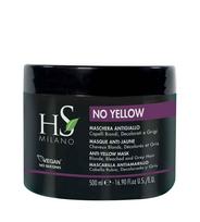 HS MILANO No Yellow Anti-Yellow Mask 500 ml Plaukų kaukė