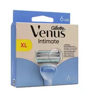 Gillette spare head 6 pcs Venus Intimate Skustuvo galvutė