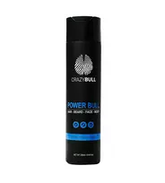 CrazyBull multifunkční šampon 4 v 1 na vlasy, vousy, obličej a tělo 250 ml Power Bull Hair-Beard-Face-Body Shampoo Plaukų šampūnas