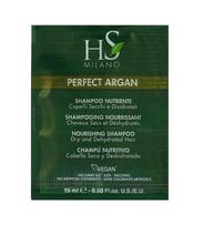 HS Milano sample 15 ml Perfect Argan Shampoo Sachet Plaukų šampūnas