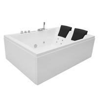 Masažinė vonia Bellagio Luxury Bergo, 180×120×61 cm dvivietė