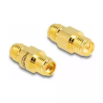 Adapteris DeLOCK RP-SMA lizdas į SMA lizdą, 8 mm skersmens, 17,1 mm pločio