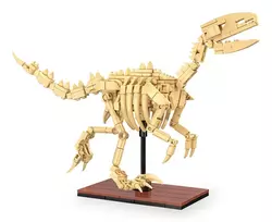Konstruktorius Jamara CaADA Dinozaurų fosilija Velociraptor – 256 dalių, nuo 8 metų, smėlio/ruda