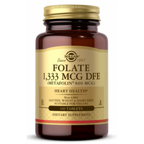 Solgar Folate 1,333 mcg DFE Metafolin 800 mcg 100 tab