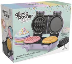 Vaflinė Giles & Posner Double Snack &t Waffle Maker EK5923GSPPVDE