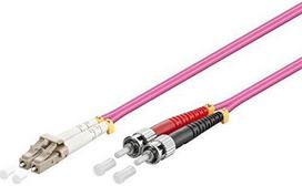 „MicroConnect“ jungiamasis laidas LC/UPC – ST/UPC MM 50/125 OM4 5 m (FIB412005-4)