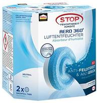 Sausintuvas Pattex Pattex Luftentfeuchter Nachfüll Tabs für Aero 360 2x450g