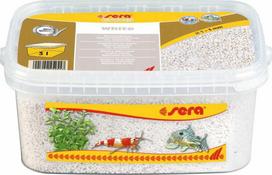 Sera Aquarium kraikas Žvyras Baltas O 1 - 3 mm 3 l, baltas