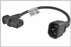 „MicroConnect“ maitinimo adapteris C13 C14 kampinis