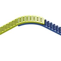 Huami dirželis Amazfit Fluoelastomer Series Air Series Strap Planet Žalia ir Mėlyna (22 mm)