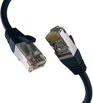 Efb Elektronik M-Cab CAT8.1 Juodas 2M PATCH CORD/RJ45 S/FTP LSZH 40GBIT CU LAN